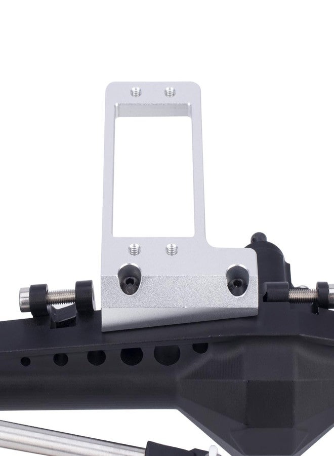 RCJUMPANT Capra servo Mount,Aluminum BTA F9 Servo Mount for 1/10 RC Crawler Car, Low Center of Gravity LCG Upgrade, Compatible with VP Capra F9 Offset Axle (Black) - Image 4